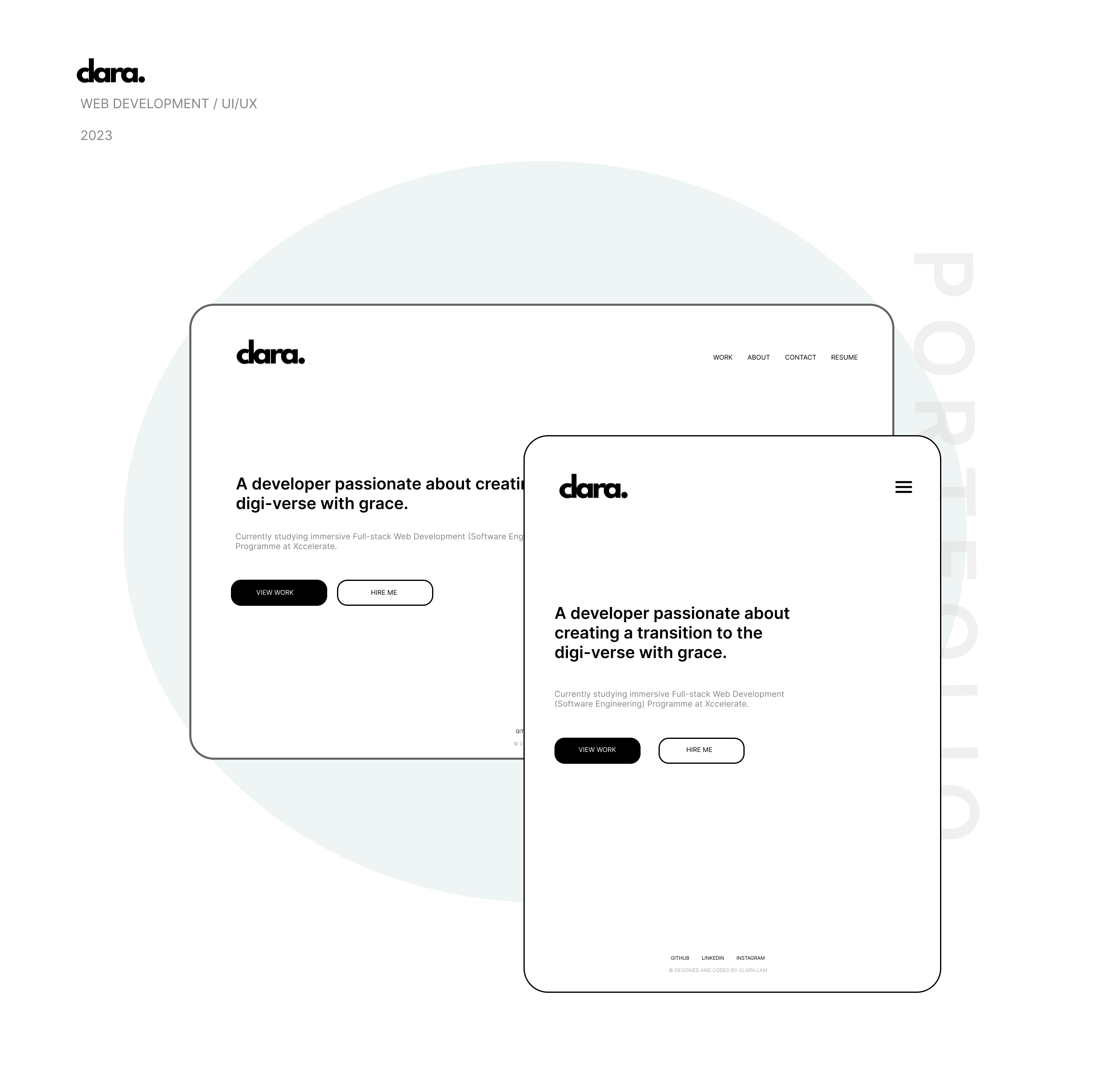Clara Lam - Full Stack Web Developer